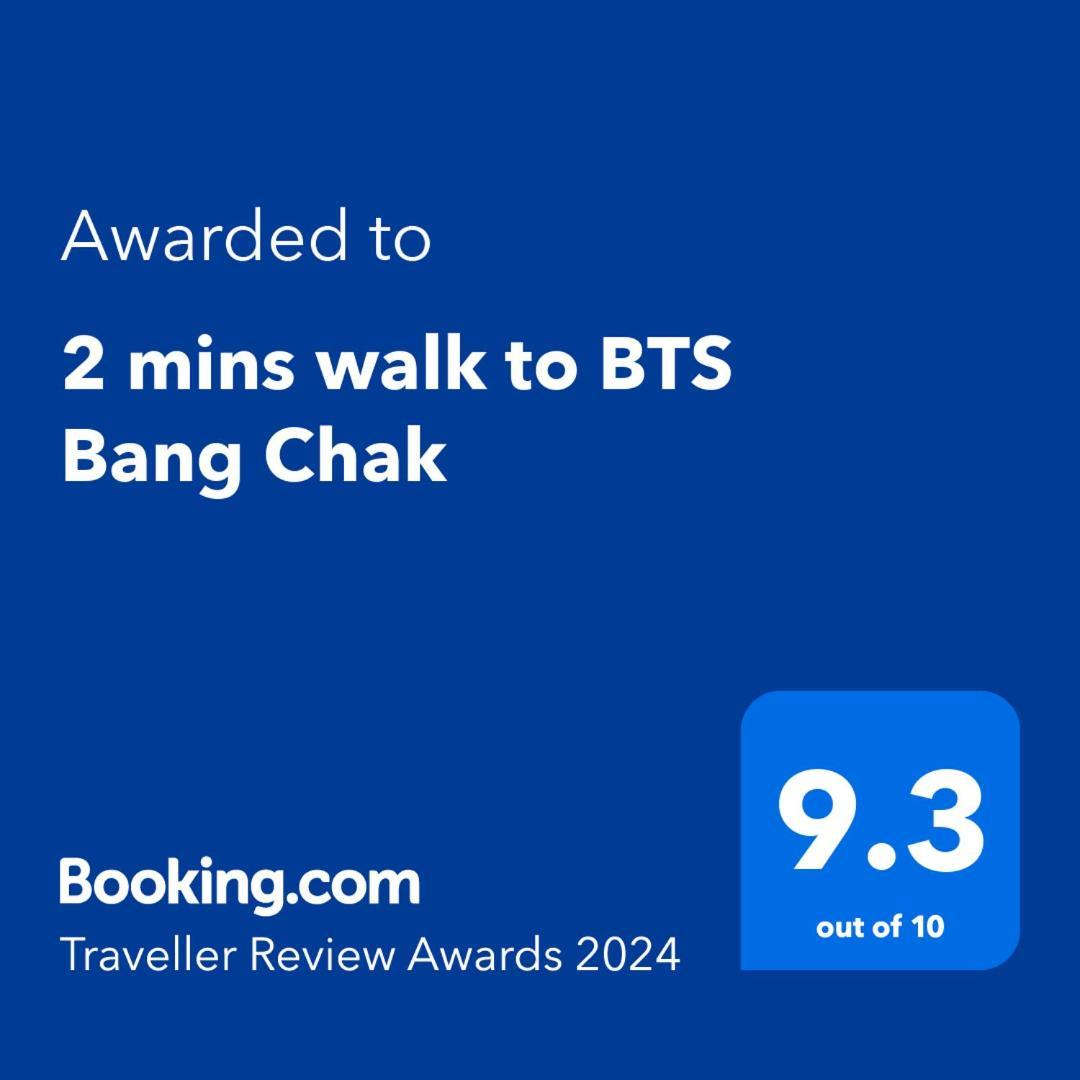 2 Mins Walk To Bts Bang Chak Appartement Bangkok Buitenkant foto